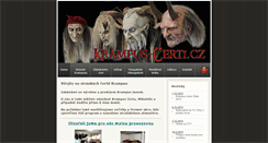 Desktop Screenshot of krampus-certi.cz
